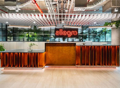 时尚活力新地标的办公装修设计空间是怎样打造的——Allegro